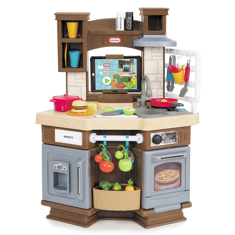 Little tikes kitchen with top attached grill